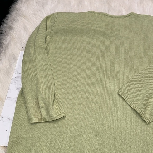 Alfred Dunner knit Colorful Patterned Women's Sweater size 1X - Picture 8 of 8